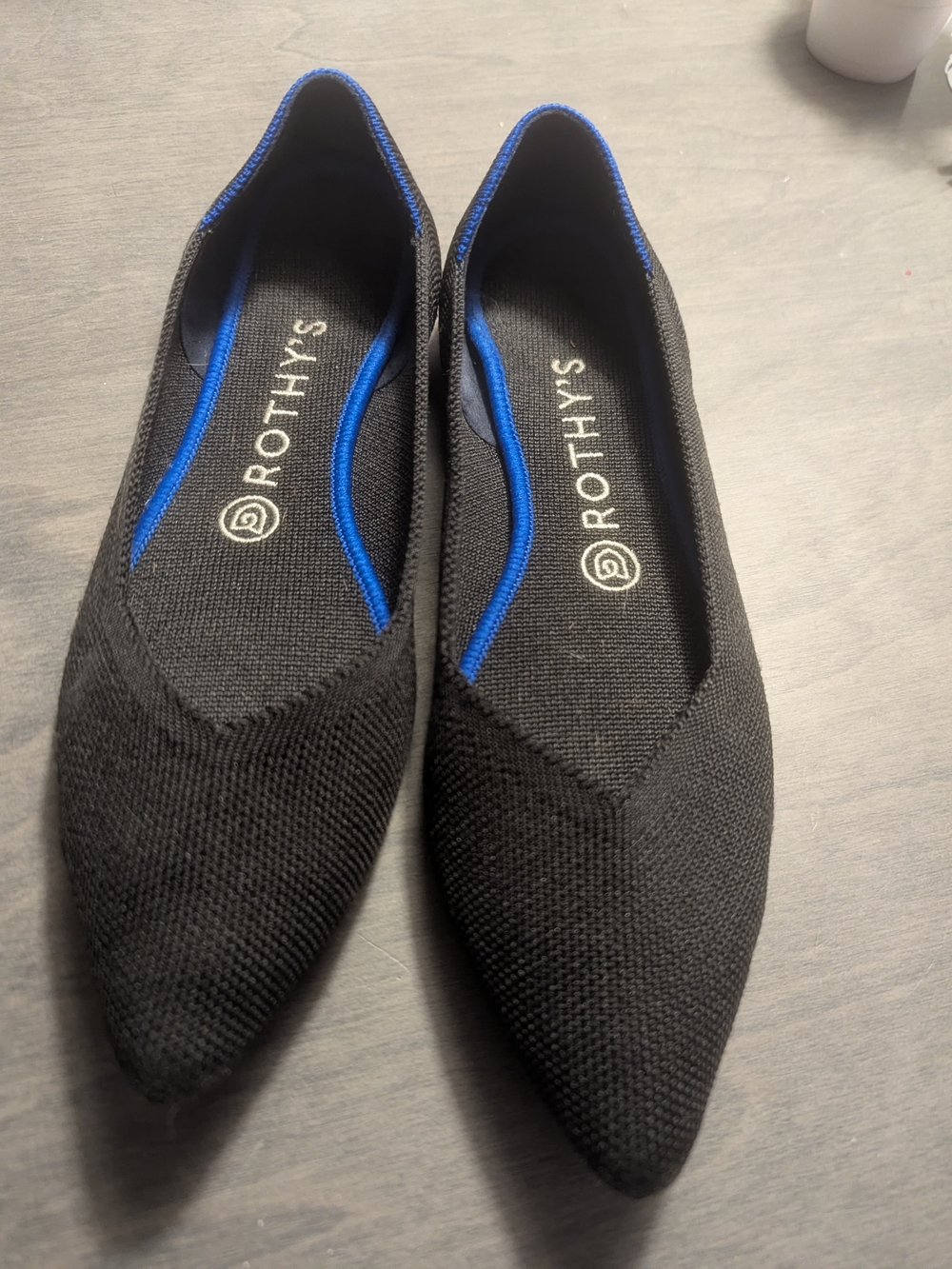 Rothys The Point Shoes Women Size 8 Black